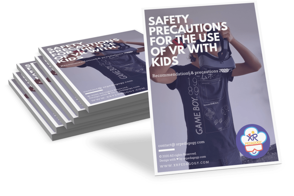 Safety precautions for the use of VR with KIDS