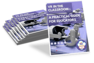 Image representing covers of Ebook VR IN THE CLASSROOM A Practical Guide for Educators